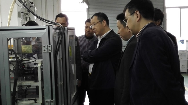 杨齐总裁到8188cc威尼斯深圳分公司调研